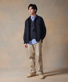 J.PRESS MEN メモリーツイルキルティングベスト