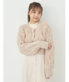 earth music&ecology ｍｉｘケーブルカーディガン