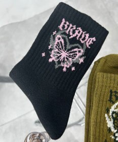 WEGO バタフライデザインソックス