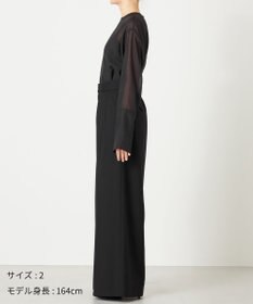 NAVE 【ReNAVE・洗える】4タックワイドパンツ