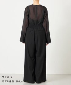 NAVE 【ReNAVE・洗える】4タックワイドパンツ