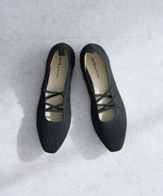 earth music&ecology レースアップニットバレーシューズ