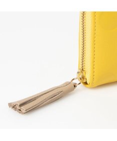 UNBILLION ペルケ perche / ドット型押し・ジャバラカード長財布