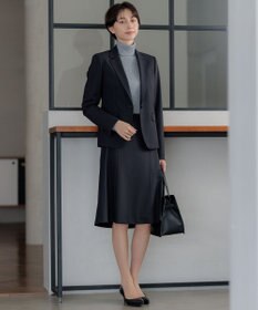 23区 【Oggi1月号/CLASSY.11月号掲載】ウーステッドウール リブタートルネック ニット