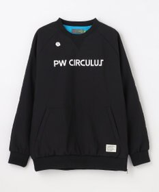 PW CIRCULUS 【3層レイヤー構造ボンディング×中綿キルティング】【MEN】中綿プルオーバー ゴルフ