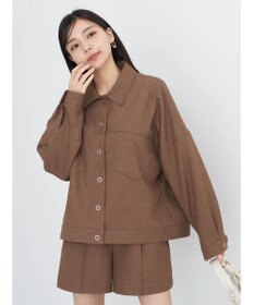 earth music&ecology ショート丈カバーオール