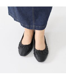 Riz raffinee <Riz raffinee>メッシュフラットパンプス