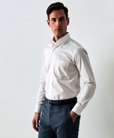 GOTAIRIKU 【形態安定】PREMIUMPLEATS_スナップダウン 通年ドレスシャツ(25年モデル)