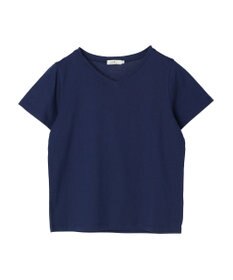 earth music&ecology ＶネックＴシャツ（汗じみ防止）