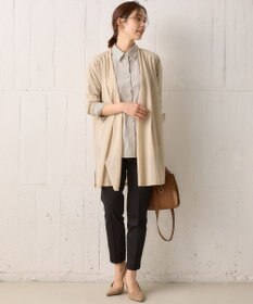 組曲 【WEB限定】シアーツイルジャージー ロングカーディガン