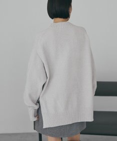 AMERICAN HOLIC ベロアモールニットプルオーバー