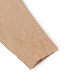 BEIGE， COBURN / シルク混ロングステンカラーコート