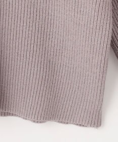 ANY L 【洗濯機可】ジップアップニットブルゾン