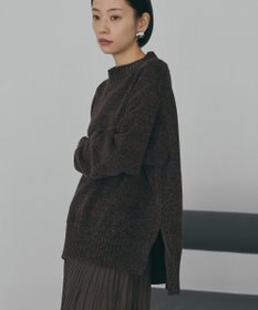 AMERICAN HOLIC ベロアモールニットプルオーバー