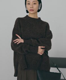 AMERICAN HOLIC ベロアモールニットプルオーバー