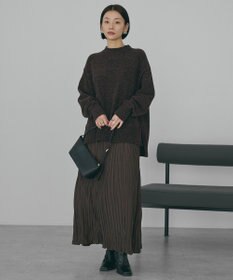 AMERICAN HOLIC ベロアモールニットプルオーバー