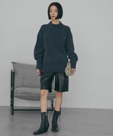 AMERICAN HOLIC ベロアモールニットプルオーバー