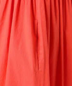 23区 【R(アール)】NALYA リネンヴィスストレッチ ウエスト切替ワンピース