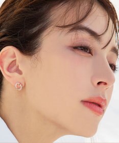 Tiaclasse 【金属アレルギー対応】ストーンクロスタイニーピアス