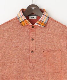 JOSEPH ABBOUD 【吸水速乾】リネンハニカム ポロシャツ