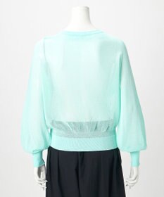 23区 【GOLD LABEL】アセテートナイロンホールガーメント ニット