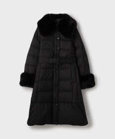 GRACE CONTINENTAL ファーカラーロングダウン