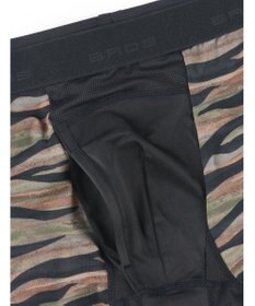 WACOAL MEN ボクサーパンツ【CROSSWALKER】はいて歩いてカロリー消費アップをめざそう！ムレ軽減設計 前開き スパッツ ロング丈 GX6007 /ブロス バイ ワコールメン