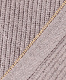 ANY L 【洗濯機可】ジップアップニットブルゾン