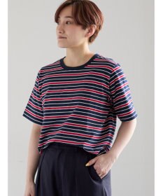 Te chichi マルチボーダーTシャツ