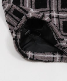 WEGO 【ユニセックス着用ITEM】ボアチェックブルゾン