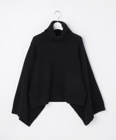 自由区 【カトリエムブーケ】Effet de legerete ウールニット ブラック