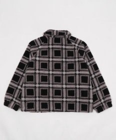 WEGO 【ユニセックス着用ITEM】ボアチェックブルゾン