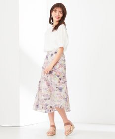 ANY SIS 【洗える】エンブロイダリーラグラン ブラウス