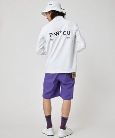 PW CIRCULUS 新作【MEN】コットンタッチモックネックT ゴルフ