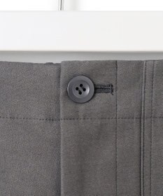 23区 L 【SLOW/洗える】バックサテンストレッチ ベイカーパンツ