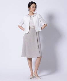 TOCCA 【洗える・消臭】BRIGHT LUMINOUS 半袖ジャケット