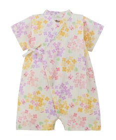 MIKI HOUSE HOT BISCUITS 総柄 ベビー甚平オール ギフトセット【BOX付き】