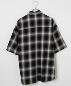 WEGO オンブレチェックシャツ（S）