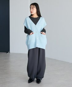 CRAFT STANDARD BOUTIQUE Ｖネックオーバーサイズニットベスト