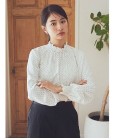 earth music&ecology シャーリングブラウス