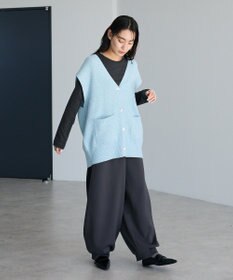 CRAFT STANDARD BOUTIQUE Ｖネックオーバーサイズニットベスト