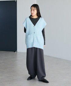 CRAFT STANDARD BOUTIQUE Ｖネックオーバーサイズニットベスト