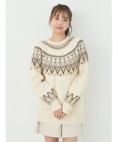 earth music&ecology オーロララメノルディックチュニック