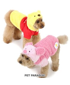 PET PARADISE ディズニー ふわふわなりきり パーカー 《ピグレット》 小型犬