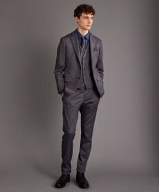 JOSEPH ABBOUD ビッグペイズリーパターン　ネクタイ