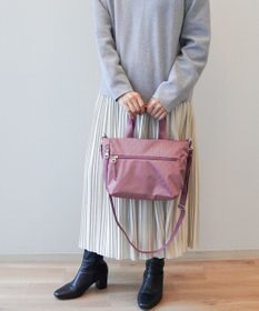 ACE BAGS & LUGGAGE PROGRES プログレ プリエ ハンドバッグ ２WAYショルダー 68164  レディース 強撥水機能