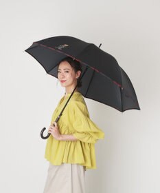 MOONBAT 【WEB限定】POLO RALPH LAUREN（ポロ ラルフローレン）ポロベア×チェックパイピング 無地 FLAG BEAR 長傘 8本骨