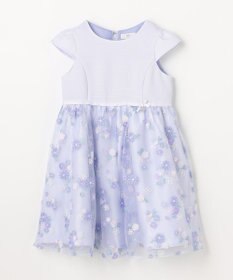 ANY KIDS 花柄刺繍ワンピース