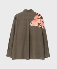 Paul Smith La Peche パネルプリント シャツ