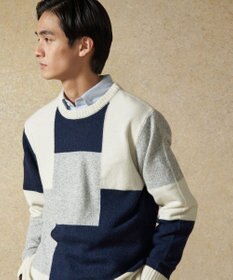 J.PRESS MEN 【120th Anniversary】Archive Knit / crazy pattern